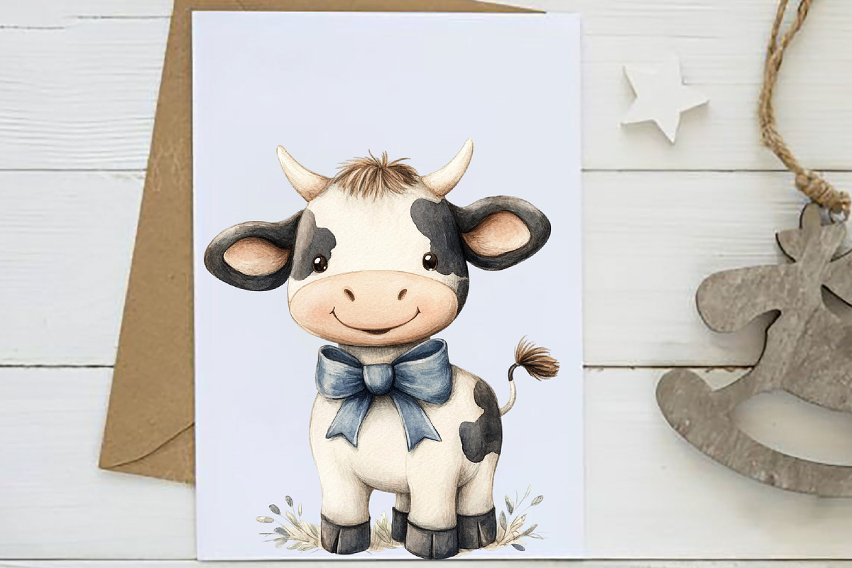 Barnyard Birthday Clipart Bundle, an Illustration by Designworld (Photo 5 of 8)
