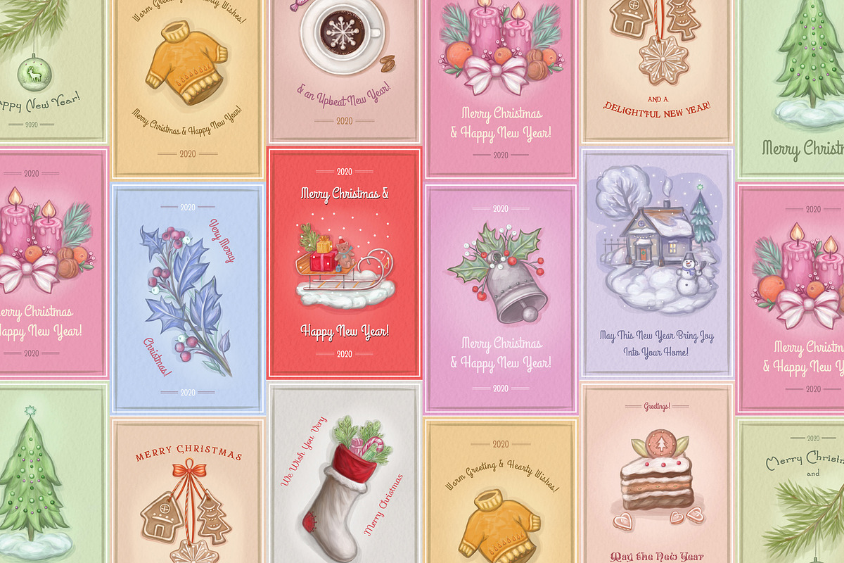 34 New Year Flyers & Cards, a Flyer Template by Digital Space (Photo 5 of 7)