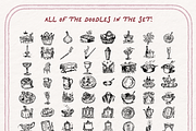 Dinner Party Clipart, Supper Club, a Food Illustration by The October Creative (Thumbnail 5 of 13)