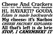 Cheese and Crackers, a Serif Font by Comicraft Fonts (Thumbnail 2 of 3)