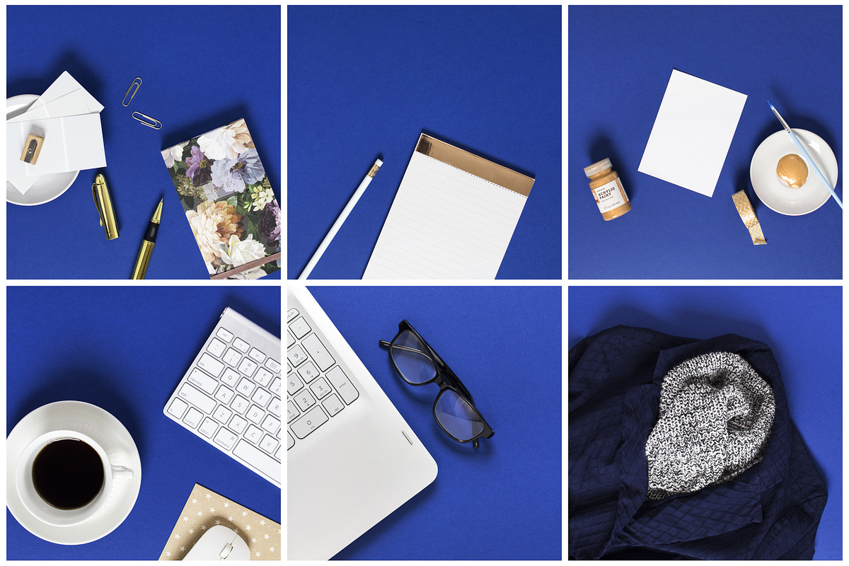 Blue Flatlay Bundle, a Business Photo by Ivory Mix (Photo 3 of 8)