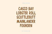 PEAKS ISLAND by Tyler Elise, a Handwritten Font by tylerelise (Thumbnail 5 of 5)