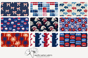 80 Independence Day seamless pattern, a Pattern Graphic by Poppy Lane Studio (Thumbnail 5 of 11)