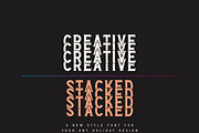 Creative Handmade - Display Font, a Serif Font by MaxArt Foundry (Thumbnail 8 of 15)