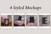 Poster Mockups Bundle ARDENT, a Household Mockup by Bonumo (Thumbnail 3 of 13)