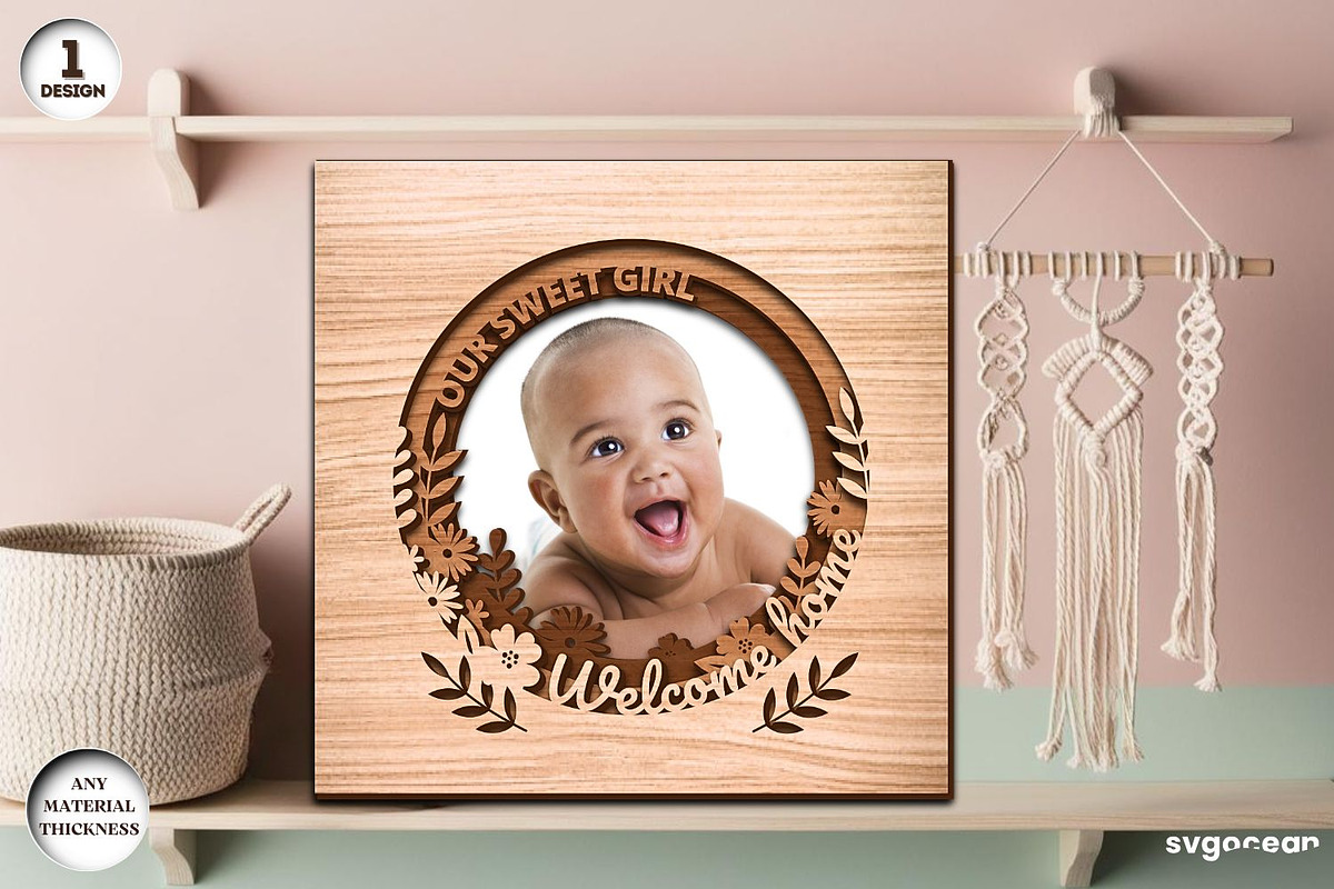 Shadow Box Frames Laser Cut Bundle, a Decorative Illustration by svgocean (Photo 2 of 13)