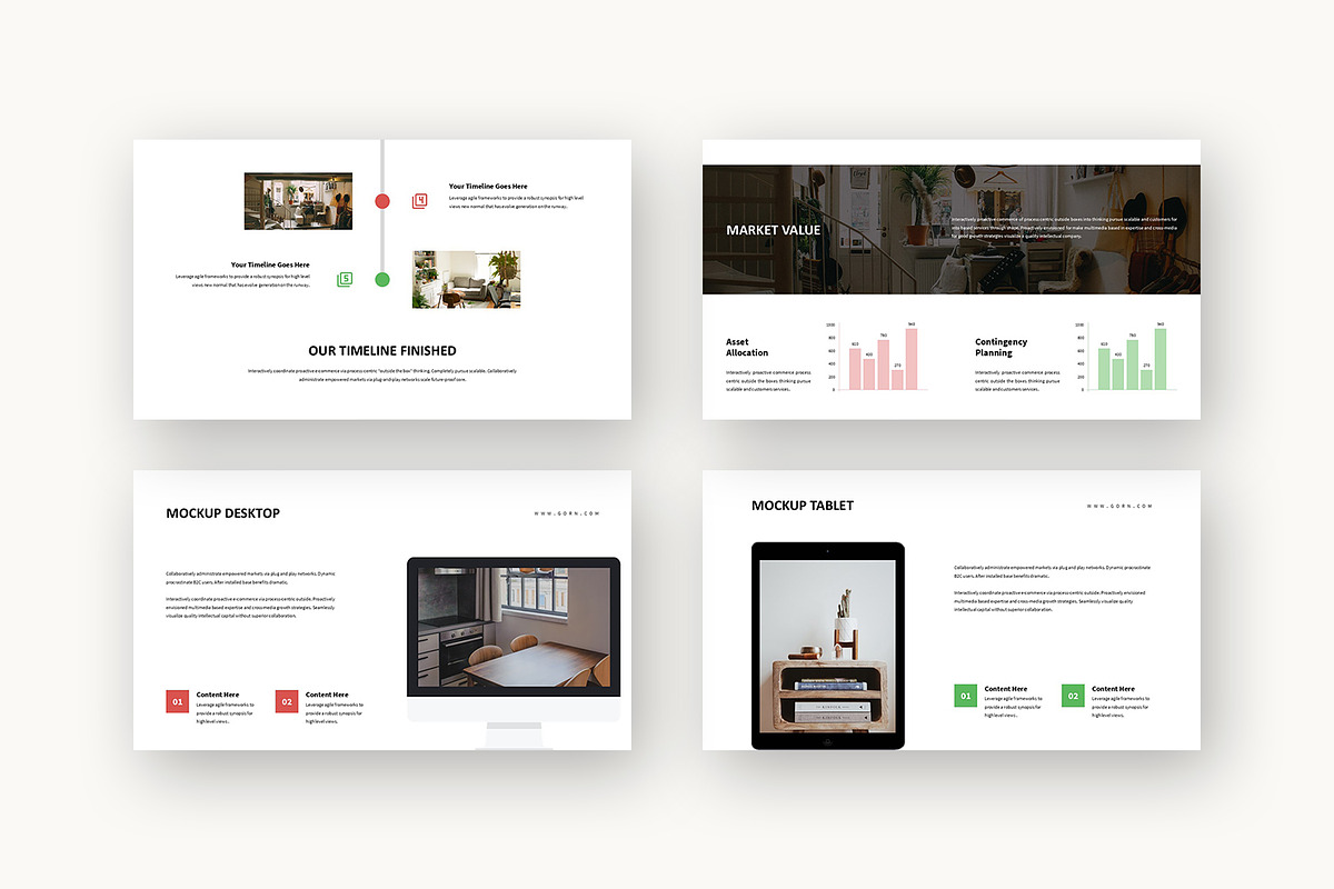 Gorn : Interior Decor Google Slides, a Presentation Template by Punkl Camp (Photo 5 of 16)