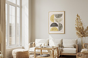 Textured Geometric Wall Art Print, a Background Graphic by C Design Studio (Thumbnail 6 of 7)