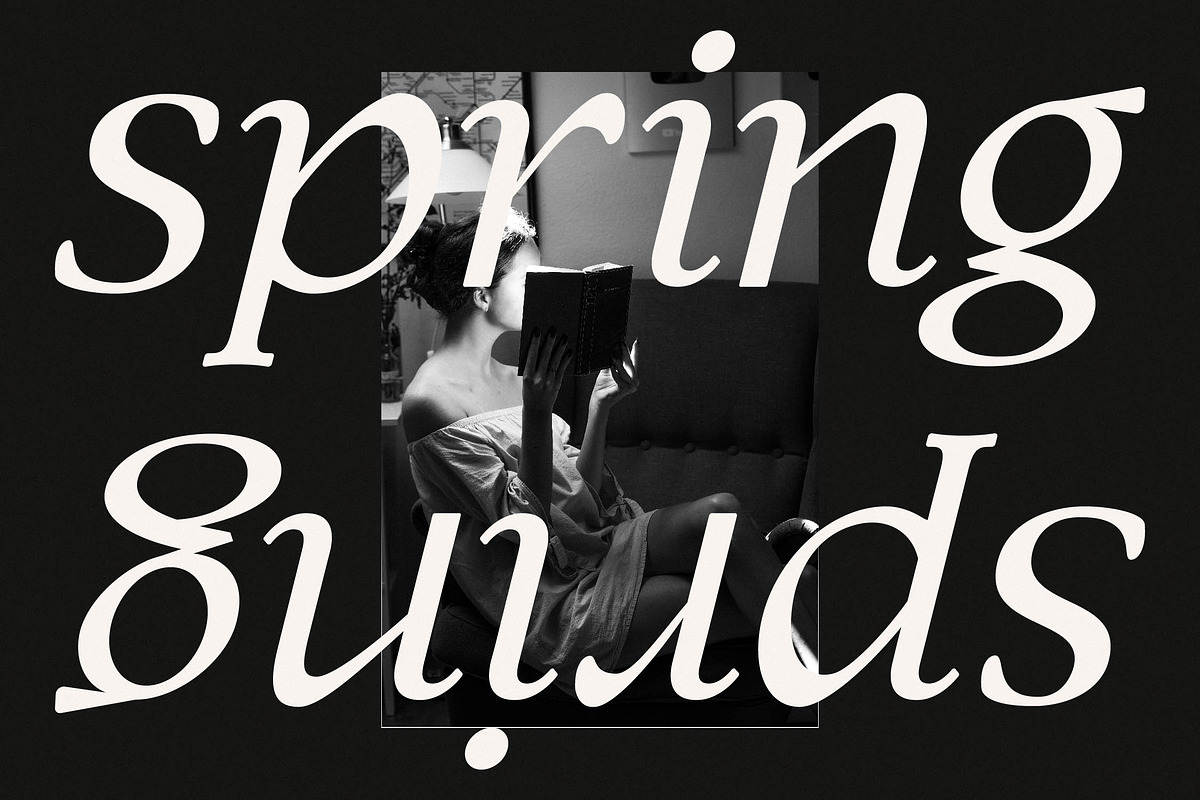 Qimano Modern Humanist Serif, a Serif Font by Letterena Studios (Photo 7 of 15)