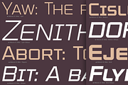 Midsole SmallCaps, a Sans Serif Font by GRYPE (Thumbnail 8 of 10)