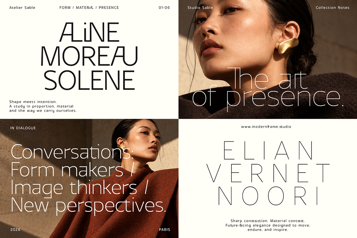 ModeSans Modern Sans Serif Typeface, a Sans Serif Font by VP Fonts (Photo 32 of 39)