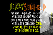 Look Like Coffee - Display Font, a Font by HIRO.std (Thumbnail 5 of 9)