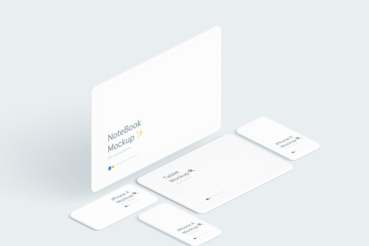 Simple Mockups Bundle, an iPhone Mockup by ls.graphics (Photo 25 of 42)