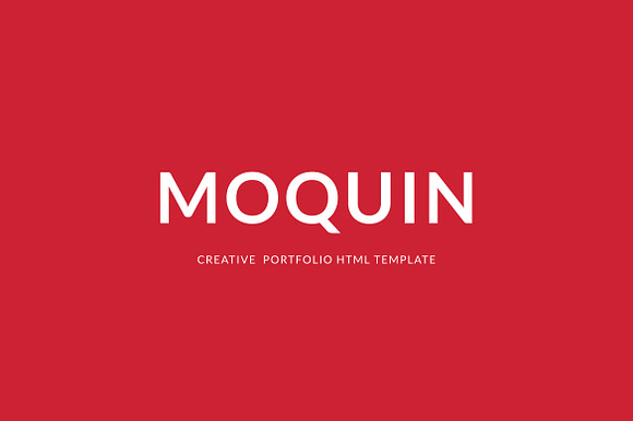 Moquin Creative Portfolio HTML Templ preview 7