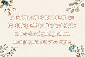 Viktoria - Outline Serif Typeface