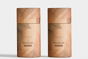 Paper tube packaging mockup bundles, a Packaging Mockup by Ambo Ampeng (Thumbnail 11 of 11)