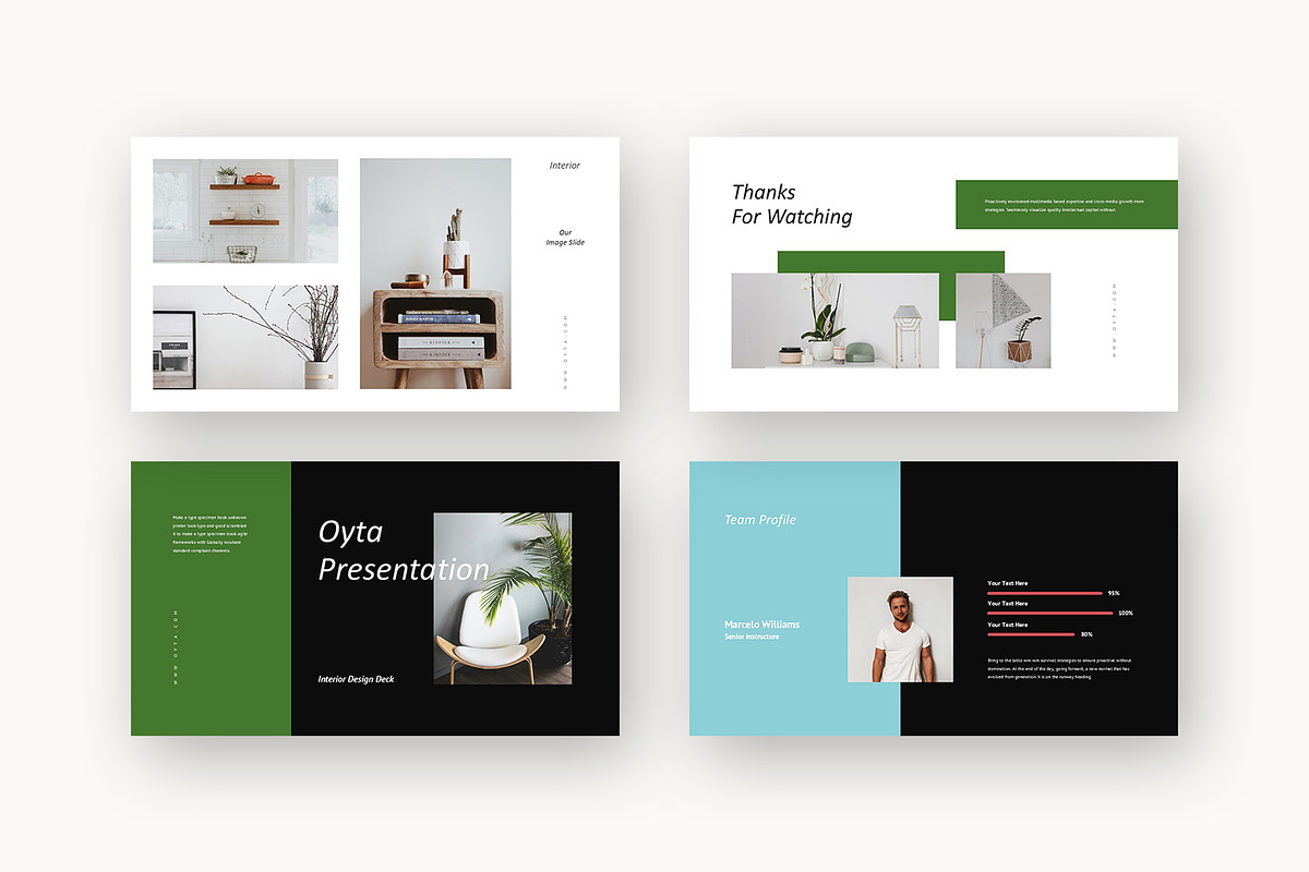 Oyta : Interior Design Powerpoint, a Presentation Template by Punkl Camp (Photo 9 of 16)