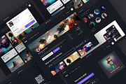 NFT Website, an UI Kit Template by Julia Shagofferova (Thumbnail 4 of 13)