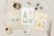 Easter Gnomes clipart & patterns, an Illustration by polikarpovaart (Thumbnail 4 of 9)