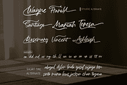 Moonlight Dreaming Handwritten, a Handwritten Font by Letterhanna Studio (Thumbnail 4 of 11)