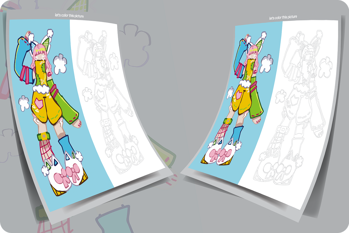 Vector illustration of coloring, an Education Illustration by regalDRAW (Photo 2 of 2)