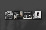 TARA TALK | Podcast kit, a Social Media Template by Analogi Studio (Thumbnail 3 of 9)
