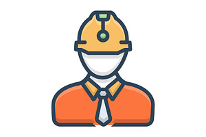 Construction Engineer Icon