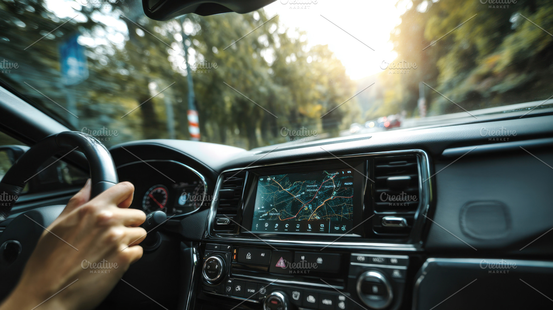Driving with a map, a Photo by Beautiful things