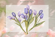 Spring Whispers - Watercolor Tulips, an Object Graphic by NatalieArtsDenysenko (Thumbnail 6 of 7)