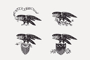 USA history & 4th of July vector set, a Decorative Illustration by kaer_shop (Thumbnail 9 of 14)