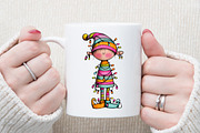 Whimsical Christmas Boy Clipart, an Illustration by Sublimation Artist (Thumbnail 5 of 6)