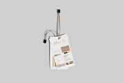 Clothing Tag Mockup, a Product Mockup by MrLetters (Thumbnail 2 of 5)