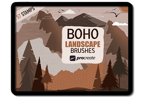 Boho Procreate Brush Bundle