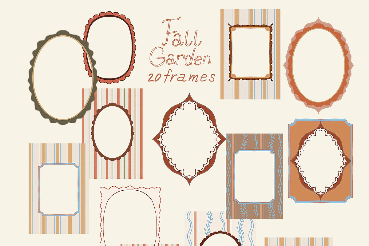 Fall Flowers PNG Illustrations, a Decorative Illustration by whiteheartdesign (Photo 12 of 16)