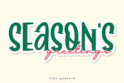 Merry Christmas Duo Font, a Script Font by Akrinity Digital (Thumbnail 6 of 7)
