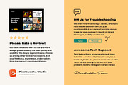 9 in 1 Illustrator Brushes Bundle, a Brush Add-On by pixelbuddha.net (Thumbnail 12 of 12)
