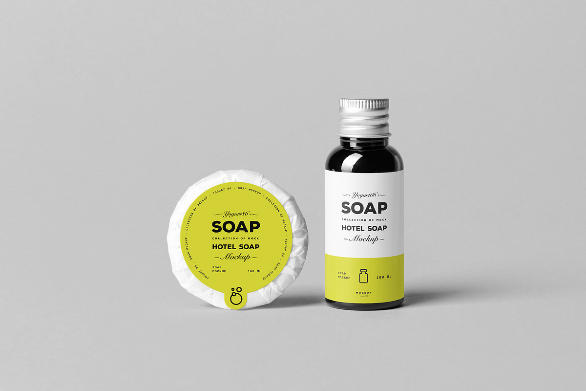 Soap Mock-up, a Packaging Mockup by Yogurt86 (Photo 2 of 17)