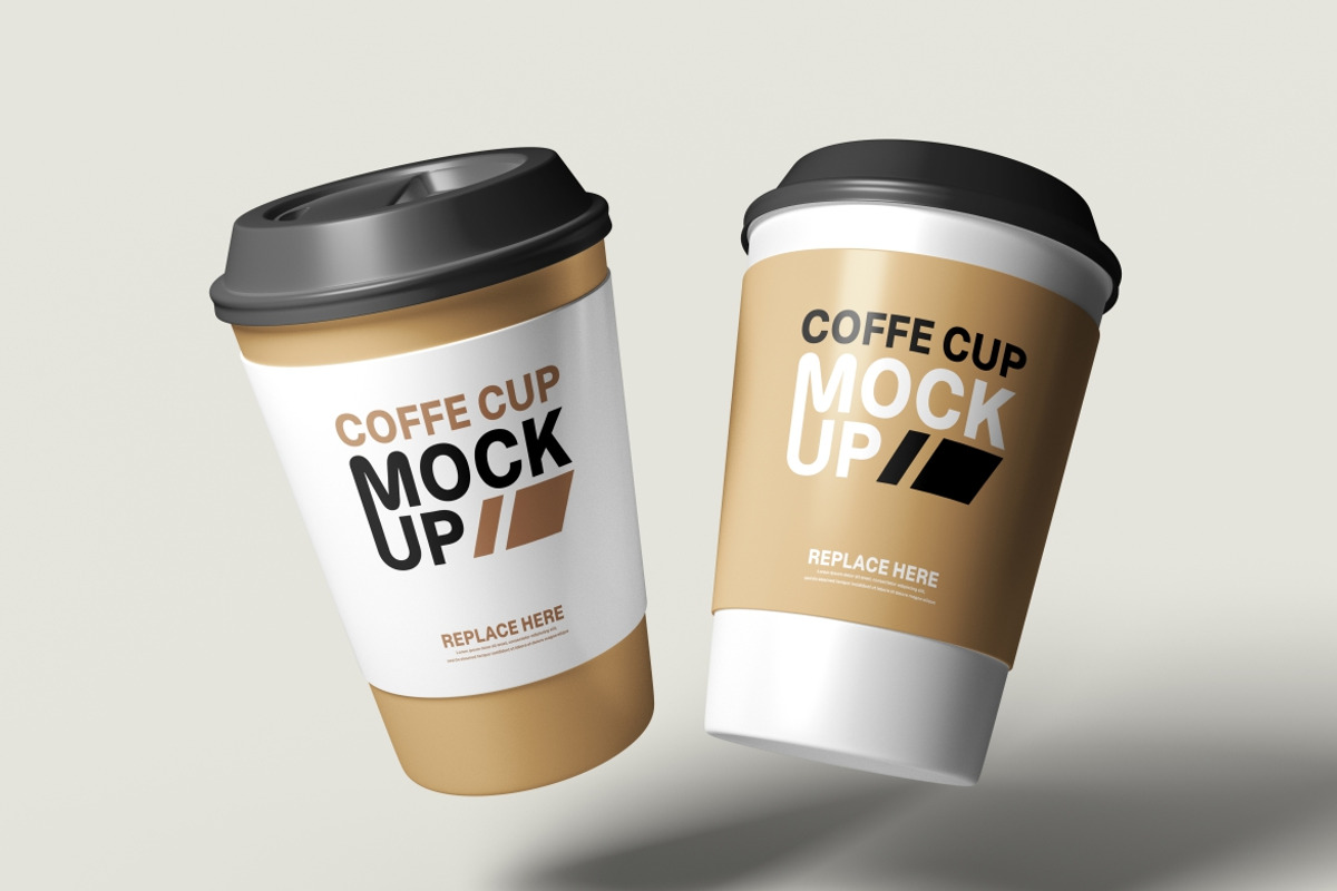 High Quality Coffe Cup Mockup, a Cups & Container Mockup by LOGTURNAL (Photo 4 of 4)