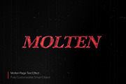 Molten Rage Text Effect (PSD), a Layer Style Add-On by Posterfello (Thumbnail 2 of 3)