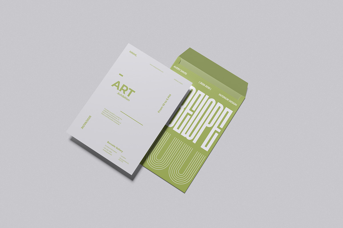 High Quality C6 Envelope Mockup, a Product Mockup by Afif_studio (Photo 4 of 5)