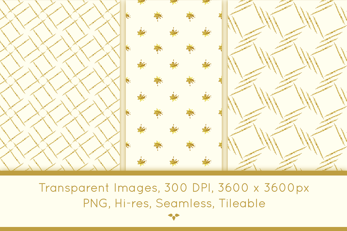 Opulent Gold Patterns, a Pattern Graphic by HMJS Designs (Photo 8 of 8)