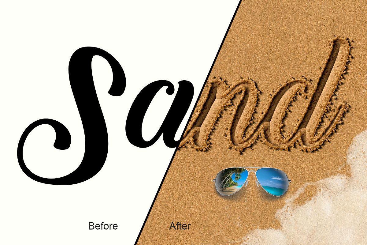 Text Effect Photoshop Action Bundle, an Action Add-On by DESIGNAVO (Photo 15 of 19)