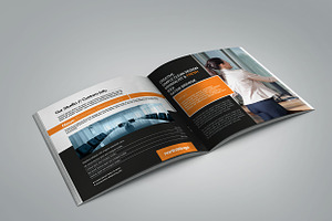 Hot! Square Business Brochure