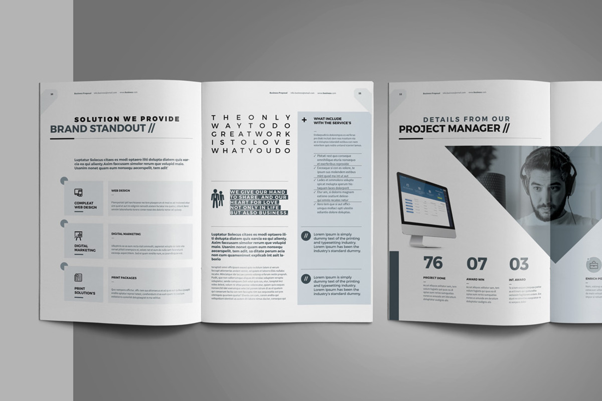 Proposal, a Brochure Template by Elite_Standard (Photo 7 of 14)