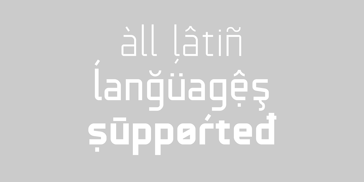 Technical Standard VP, a Sans Serif Font by VP Type (Photo 5 of 7)