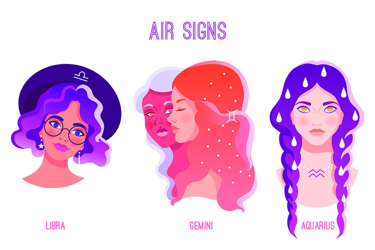 12 Magical Zodiac Girls, an Object Graphic by Anastasia (Photo 3 of 6)