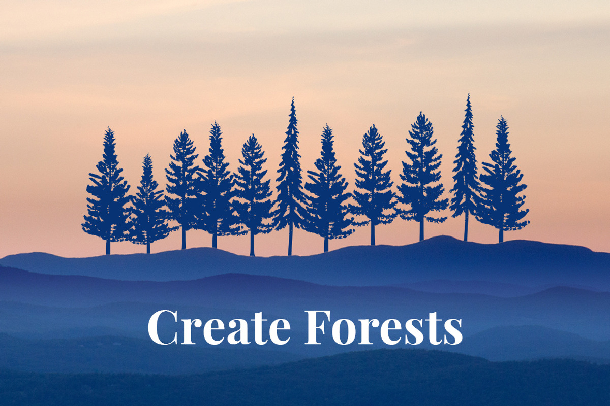 Vector Tree Silhouettes, an Object Graphic by Build Interactive (Photo 2 of 4)