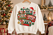 Retro 80s 90s Christmas Png Bundle, an Object Graphic by Daisy Design (Thumbnail 10 of 53)