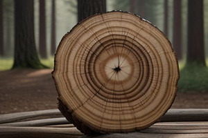 Tree rings photograph, a Nature Photo by ComfortQ