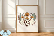 Western Cowboy Ghost Halloween PNG, a Seasonal Illustration by Daily.Designs (Thumbnail 5 of 5)